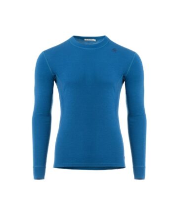 Blå (CORSAIR) Aclima Mens Warmwool Crew Neck Shirt Blå Corsair - Aclima Shirt  - 7034041110308