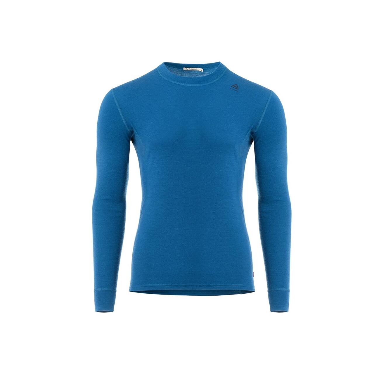 Blå (CORSAIR) Aclima Mens Warmwool Crew Neck Shirt Blå Corsair - Aclima Shirt - 7034041110308