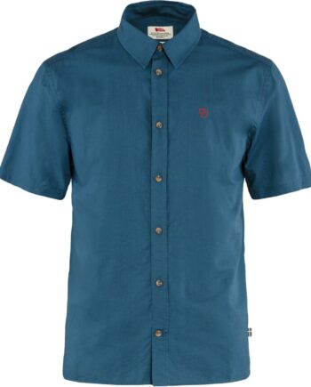 Blå (UNCLE BLUE Fjallraven Mens Vik Lite Shirt Blå Uncle Blue 520 Medium - Fjällräven Shirt  - 7323450686789