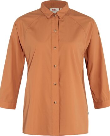 Brun (DESERT BR Fjallraven Womens Abisko Hike Shirt S2023 Model Brun Desert Brown 242 Medium - Fjällräven Shirt  - 7323450855567