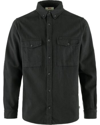 Grå (DARK GREY- Fjallraven Mens Vik Twill Shirt Grå Dark Grey Dark Grey 030 030 - Fjällräven Shirt  - 7323450899424