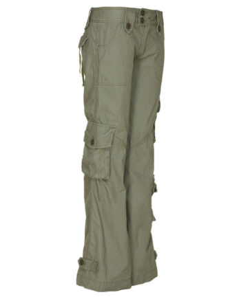 Olive Molecule Low Cut Combats Cargobukser Dame N - Molecule Jeans  - 5740032902211