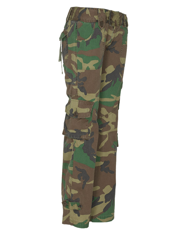 Woodland Molecule Low Cut Combats Cargobukser Dame - Molecule Jeans - 5740032902259