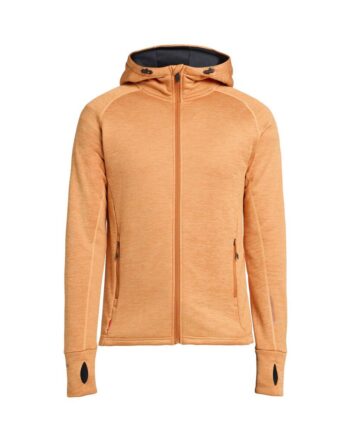 Tenson Txlite Midlayer Hoodie Herre 17403 Mørk Orange Sweatee Shirt Sweatee Shirt - Tenson Shirt