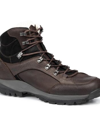 Sort Hanwag Mens Bangri Extra Brun Chestnut Black - Hanwag SkoSneaksers  - 4047761563241