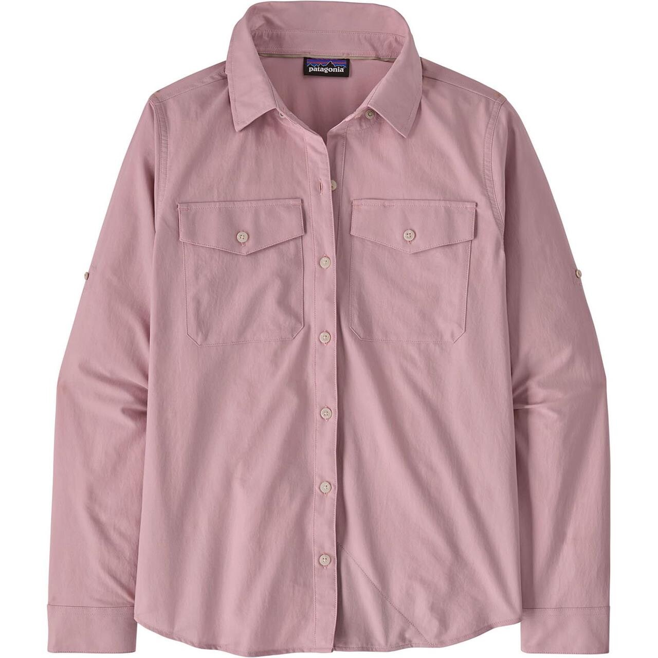 Lilla (QUIET VI Patagonia Womens Self Guided Sun Shirt Lilla Quiet Violet - Patagonia Shirt - 198077683919
