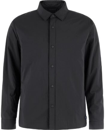 Sort Fjallraven Mens Insulated Shirt Jacket Black 550 Large - Fjällräven Shirt  - 7323451205101
