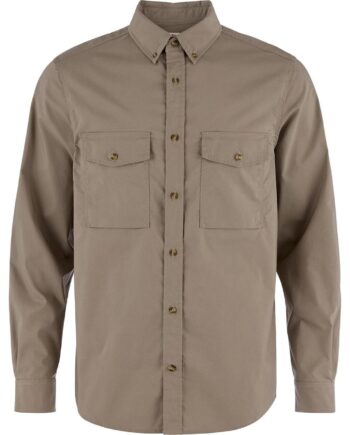 Brun (SUEDE BRO Fjallraven Mens Vik 1000 Shirt Brun Suede Brown 244 Large - Fjällräven Shirt  - 7323451199790
