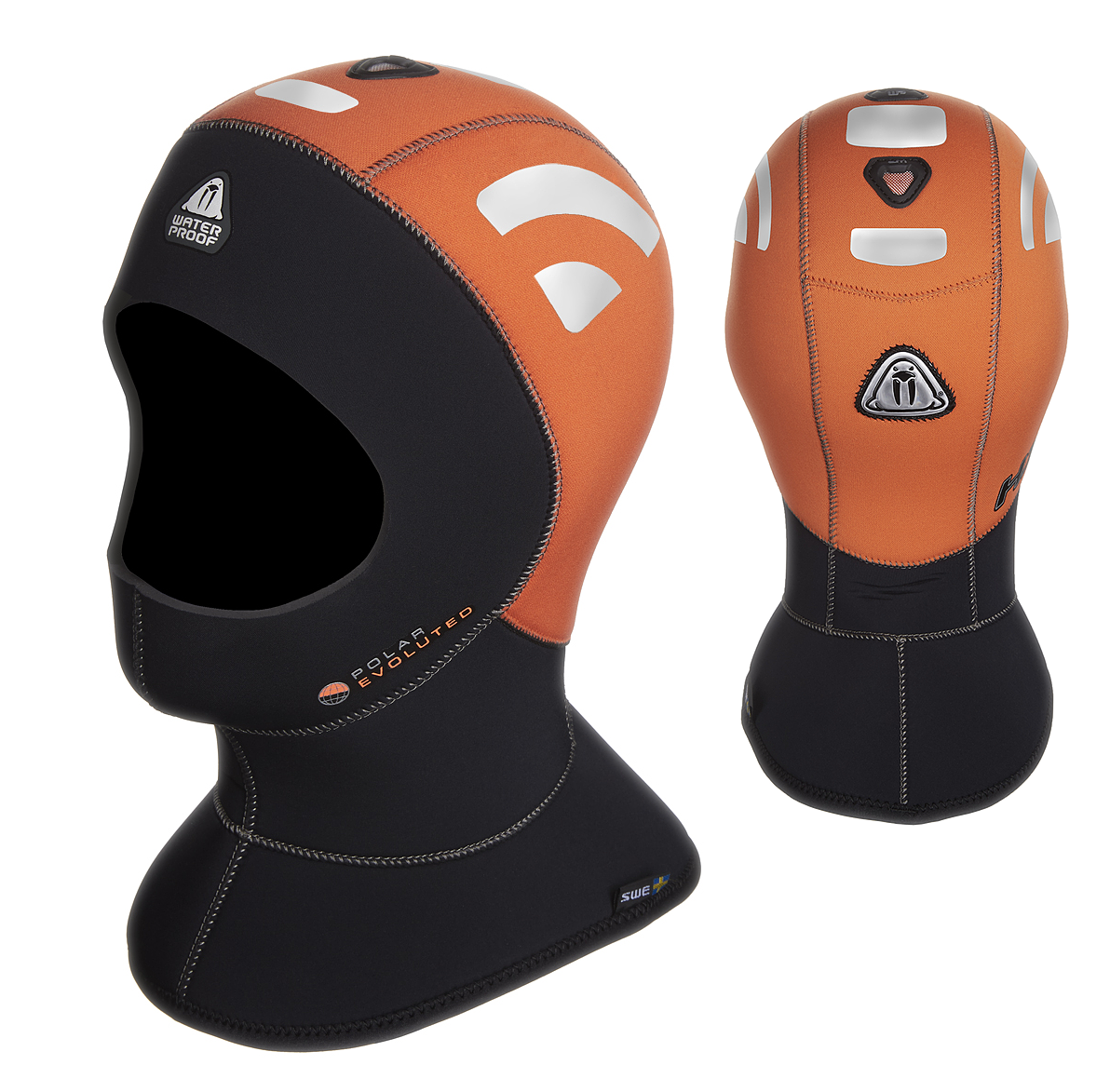Waterproof Hætte 10mm Orange - Waterproof SkoSneaksers  - 0