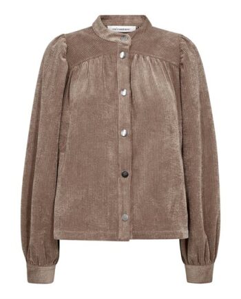 Couture Daisy Cord Shirt Walnut - Co Couture Shirt