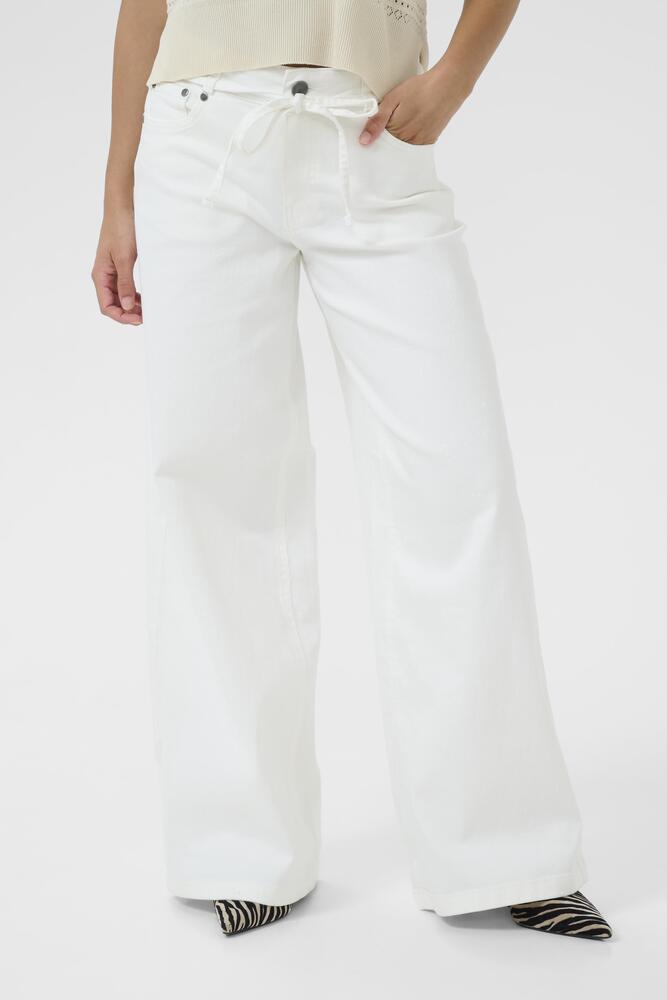 Hvid Jeans Cutali Ami Off White Culture - Culture Jeans  - 5715752202576