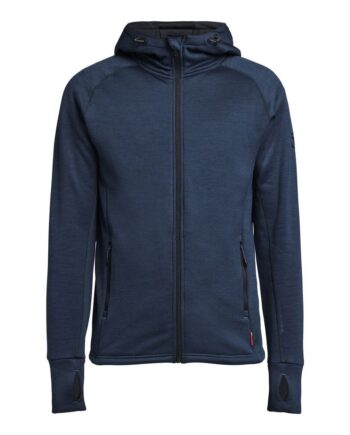 Tenson Txlite Midlayer Hoodie Herre 17403 Mørkeblå Sweatee Shirt Sweatee Shirt - Tenson Shirt  - 7333020108191