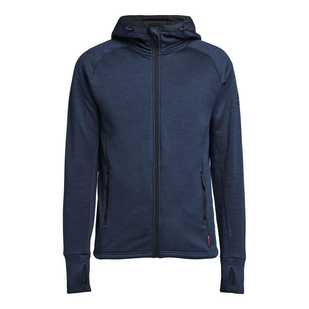 Tenson Txlite Midlayer Hoodie Herre 17403 Mørkeblå Sweatee Shirt Sweatee Shirt - Tenson Shirt - 7333020108191