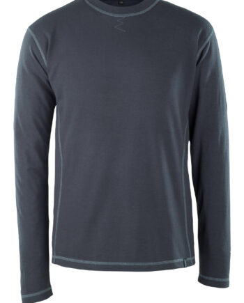 Mørk Marine Mascot Shirt Langærmet Multisafe - Mascot® Shirt  - 5711074190027