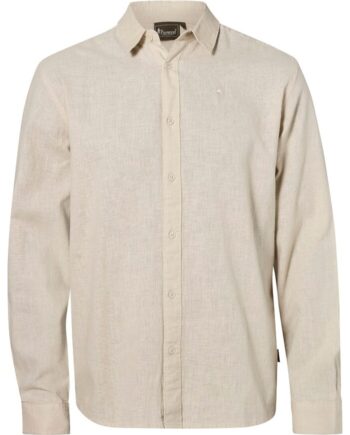 Linen Beige Pinewood Varmano Insectsafe Hemp Mix Shirt - Pinewood Shirt  - 7331090484764