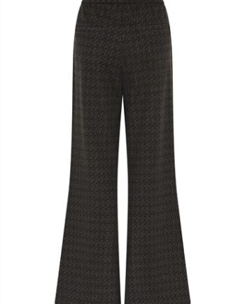 Brun Lundgaard Jacquard Bukser - Lundgaard Jeans  - 5713270668218