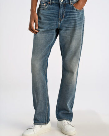 HEAVY WASH Loose Fit Jeans - Junk De Luxe Jeans  - 5715651538783