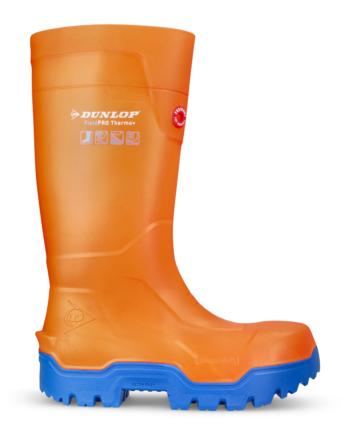 Dunlop Fieldpro Thermo Orange Robust Slidstærk Støvle 611201 Orange Gummistøvler Gummistøvler Vinter - Dunlop SkoSneaksers  - 8713197055877