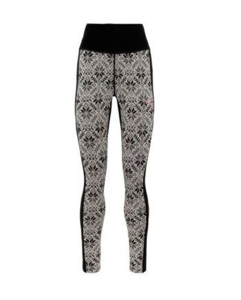 Sort Kari Traa Anna High Waist Merino Bukser - Kari Traa Jeans  - 7048653194304