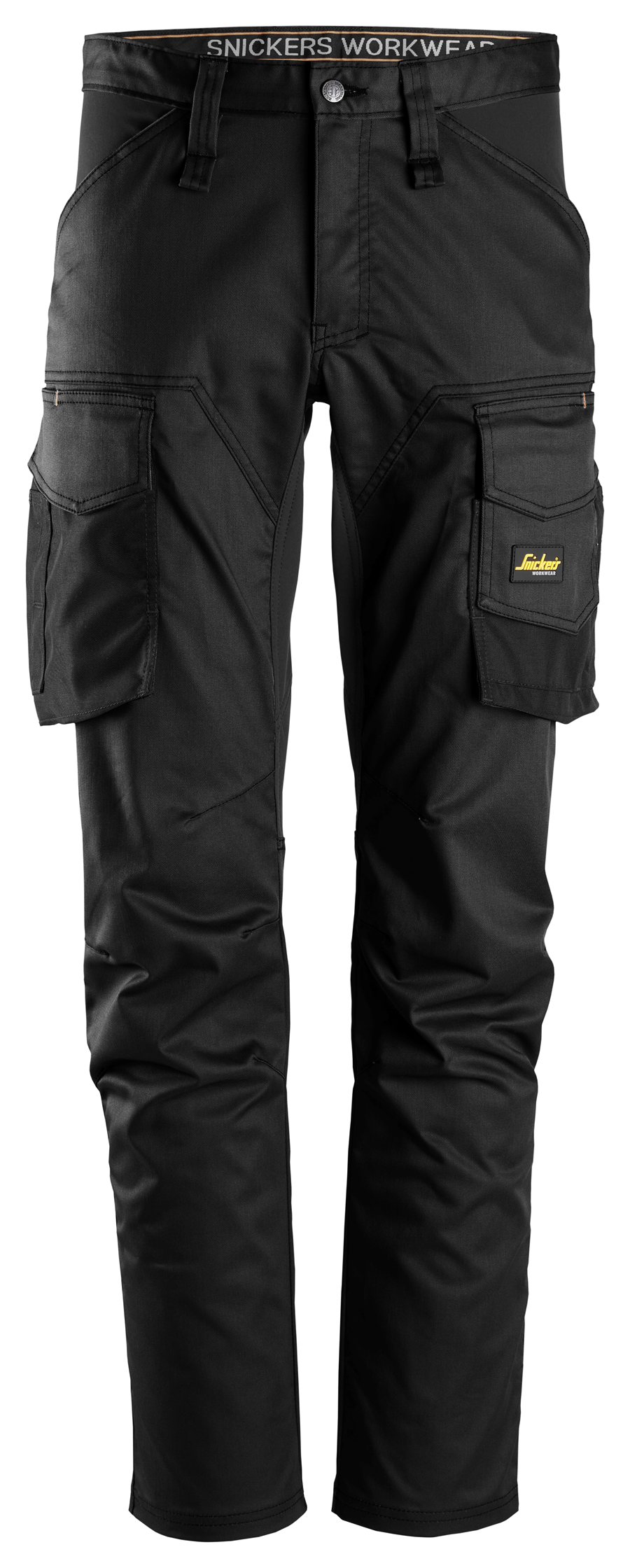 Sort Buks Stretch KnÆlomme - Jeans - 7332515394163