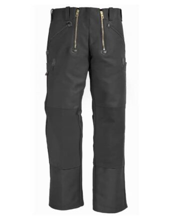 Sort Fhb Klaus Guild Bukser English Læder - Fhb Jeans  - 4030646073546