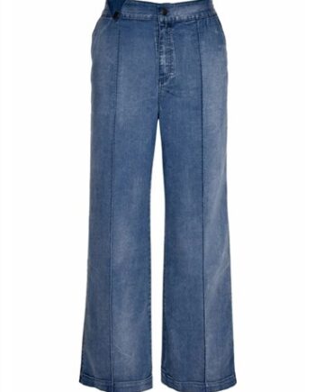 Blå N Denmark Bukser Dame 486 Denim - Nü Denmark Jeans  - 5715593295706