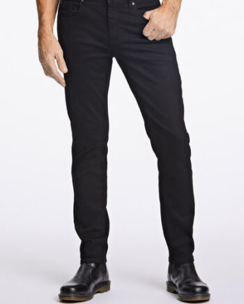 Sort Pocket Jeans Black Wash - Bison Jeans  - 5713640595687