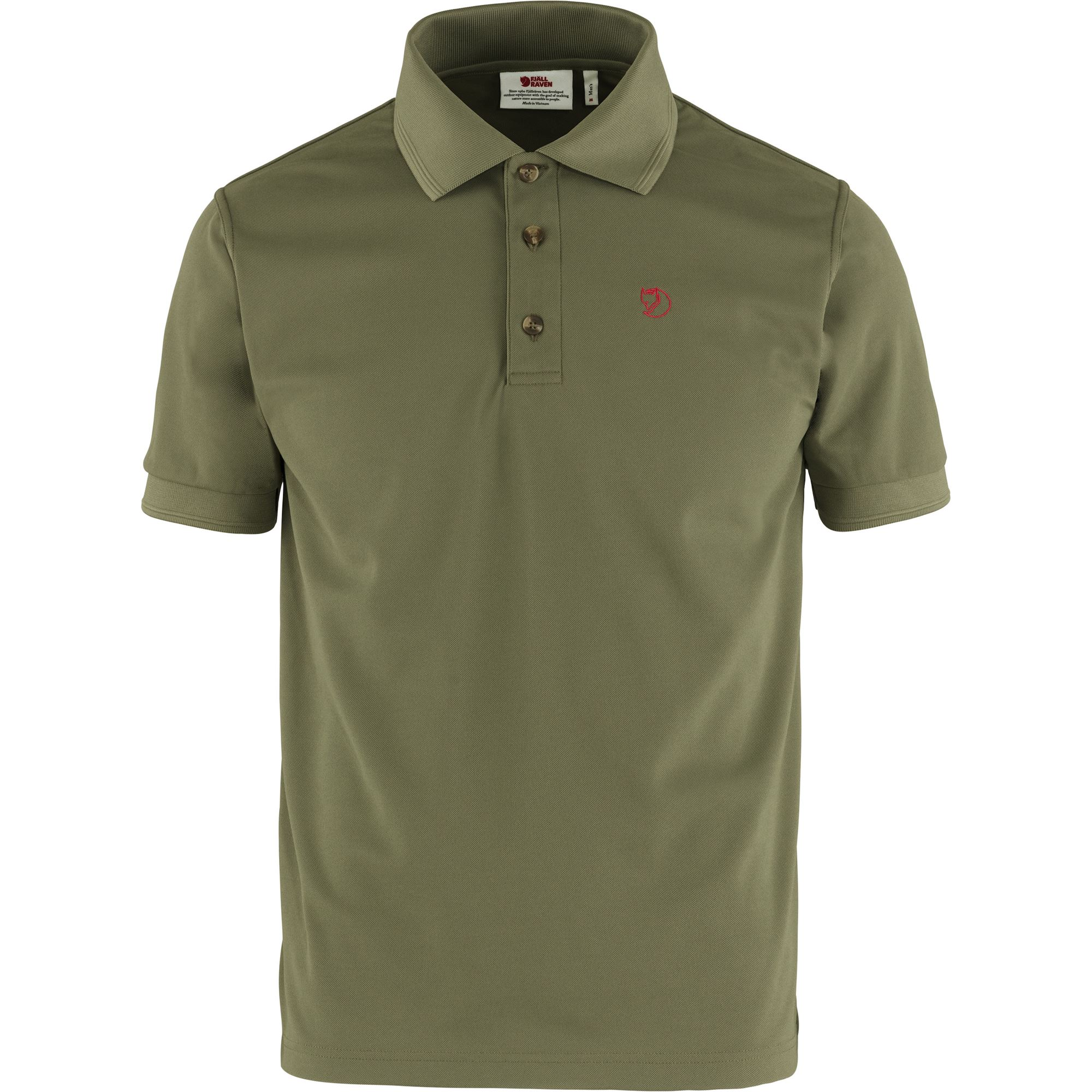Fjallraven Crowley Pique Shirt Light Olive - Fjällräven Shirt  - 7323450692896