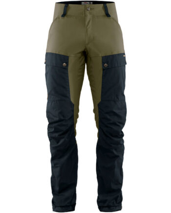 D.Navy/Light Ol Fjallraven Keb Regular Bukser Navy Light Olive - Fjällräven Jeans  - 7323450591236