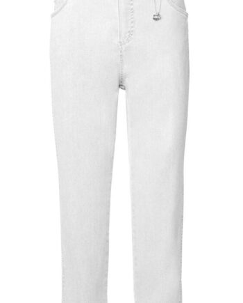 Hvid Capri Jeans Dora Milano Anna Montana - Anna Montana Jeans  - 4043614943437