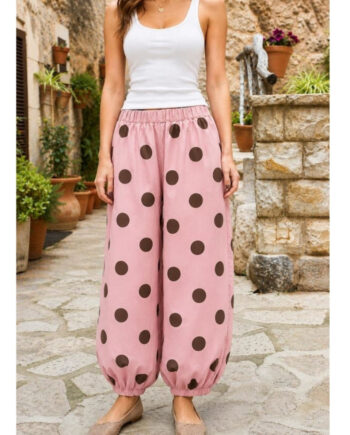 Sort Black Colour Dame Bukser Bcally Rose Dot - Black Colour Jeans  - 5715077267519
