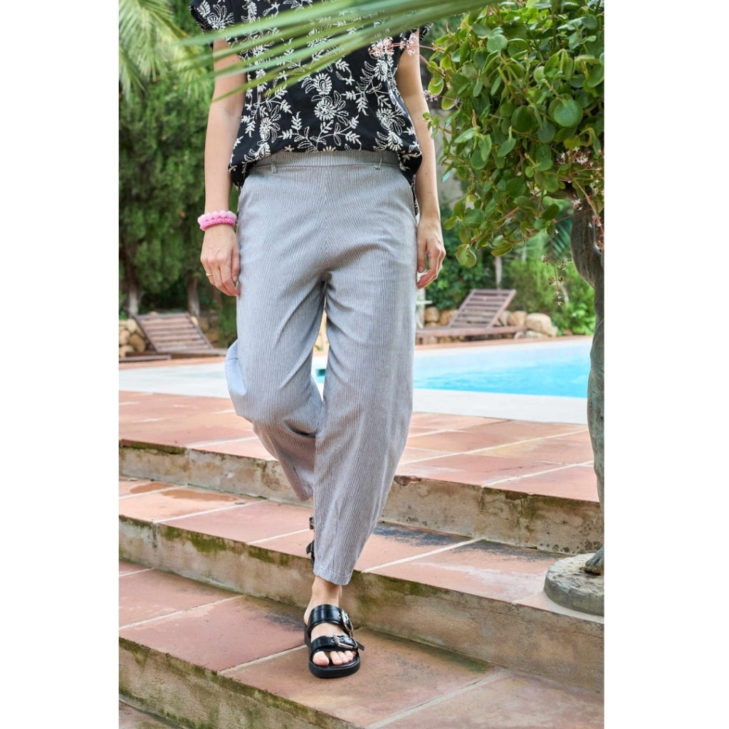 Sort Black Colour Dame Bukser Bcmallory Black - Black Colour Jeans - 5715077258241