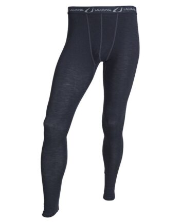 Sort Uldunderbukser Herre Ulvang Rav 100 Merino Uld - Jeans