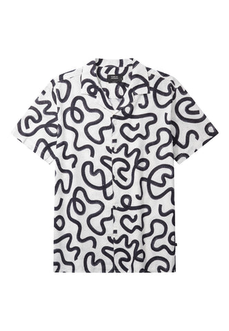 Navy Cleave Shirt - Shirt  - 5715528288292
