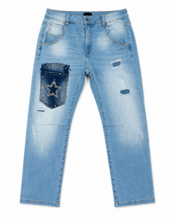 Jeans 9264 Lyseblå Qnuz - Qnuz Jeans  - 5711694830037