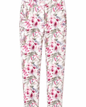 Rosa Jeans Angelika Jump Slim Blomster Anna Montana - Anna Montana Jeans  - 4099573061859