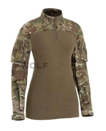 MultiCam Clawgear Raider Combat Shirt Ats Female Fit Kampskjorte Dame - Clawgear Shirt