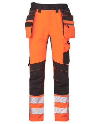 Sort Portwest Dx454 Dx4 Vis Craft Bukser Med Aftagelige Hængelommer Orange Bukser Iso 20471 Spar20 - Portwest Jeans  - 5036108413348