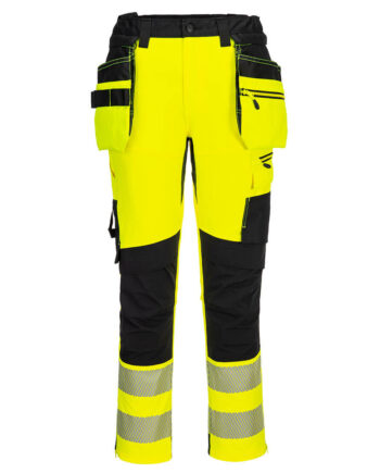 Sort Portwest Dx454 Dx4 Vis Craft Bukser Med Aftagelige Hængelommer Gul Bukser Iso 20471 Spar20 - Portwest Jeans  - 5036108413478