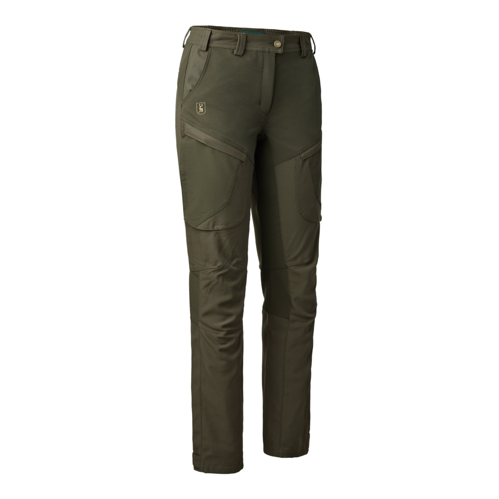 Grøn Deerhunter Lady Ann Extreme Bukser Dame - Deerhunter Jeans  - 5702827206911