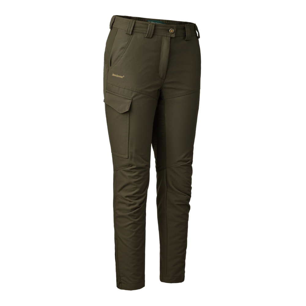 Grøn Deerhunter Lady Ann Extreme Støvlebukser Med Membran Dame - Deerhunter Jeans  - 5702827207192