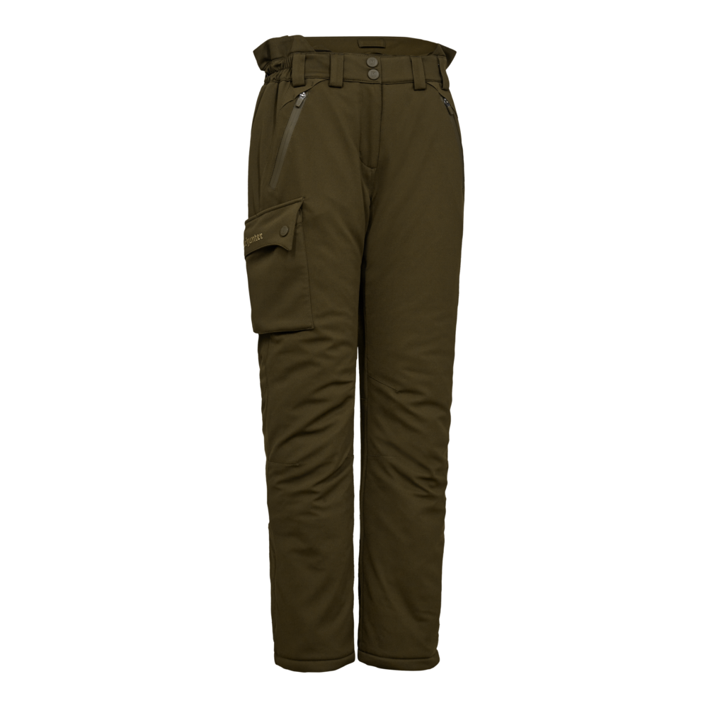 Grøn Deerhunter Lady Muflon Pro Winter Bukser Dame - Deerhunter Jeans  - 5702827238257