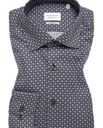 Grå Shirt 3431 X18k - Eterna Shirt  - 4067159551247