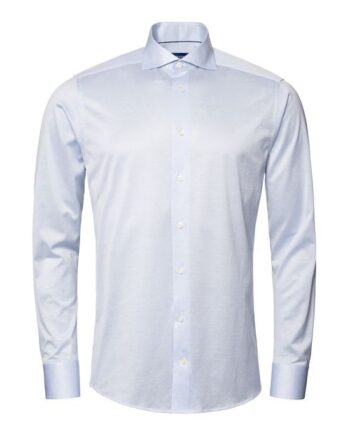 39 Men Shirt: Casual Knit King Dark Blue - Eton Shirt  - 7313582742934