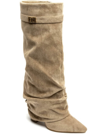 Faith Dame Støvler 7665a Kaki - Shoes SkoSneaksers  - 5715406959283