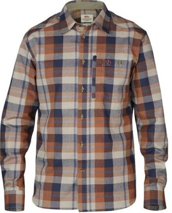 Fjallraven Fjallglim Shirt Mens Autumn Leaf - Fjällräven Shirt  - 7323450056384