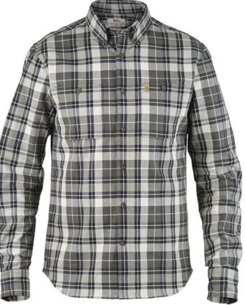 Fjallraven Kiruna Heavy Twill Shirt Mens Mountain Grey - Fjällräven Shirt  - 7323450274696