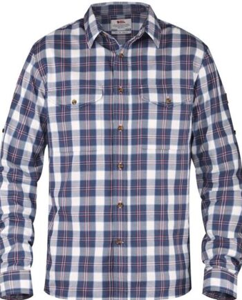 Fjallraven Singi Flannel Shirt Mens Uncle Blue - Fjällräven Shirt  - 7323450095918