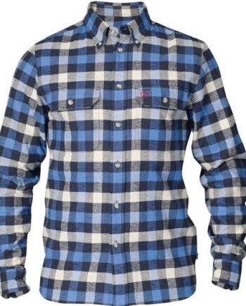 Fjallraven Skog Shirt Mens Blue - Fjällräven Shirt  - 7392158976782
