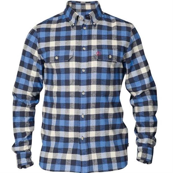 Fjallraven Skog Shirt Mens Blue - Fjällräven Shirt - 7392158976782